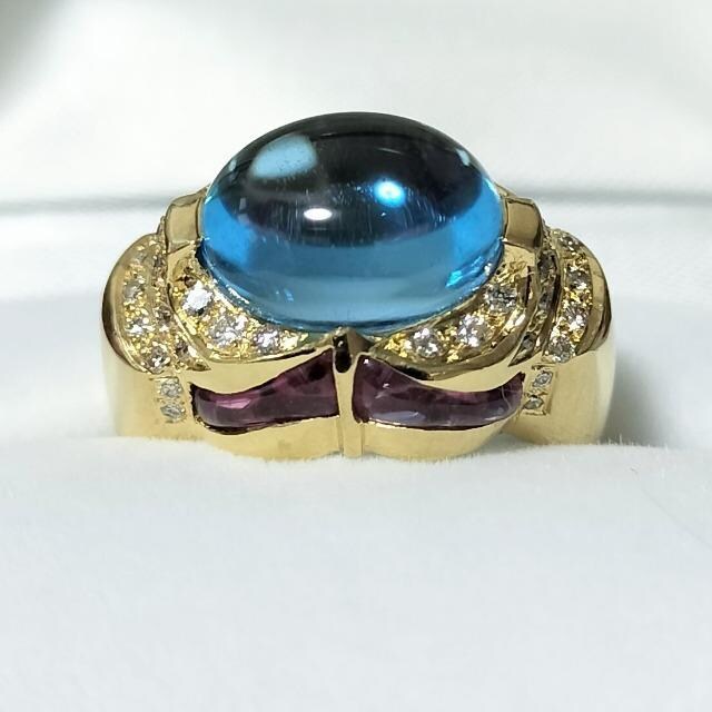 _Ch~u[gp[Y~sNg} O K18YG 5.41ct 0.27ct 9.2g  ANZT[/v 