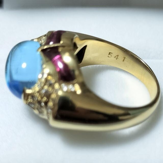 _Ch~u[gp[Y~sNg} O K18YG 5.41ct 0.27ct 9.2g  ANZT[/v 