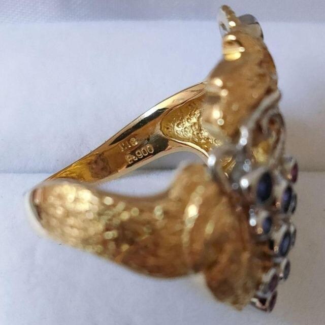 r[~Tt@CA~Gh  O K18YG Pt900 0.36ct 0.12ct 0.04ct 13.8g  ANZT[/v 