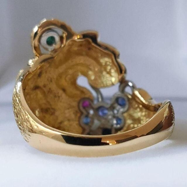 r[~Tt@CA~Gh  O K18YG Pt900 0.36ct 0.12ct 0.04ct 13.8g  ANZT[/v 