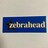 zebraiead / ロゴステッカー ゼブラヘッド オルタナ パンク