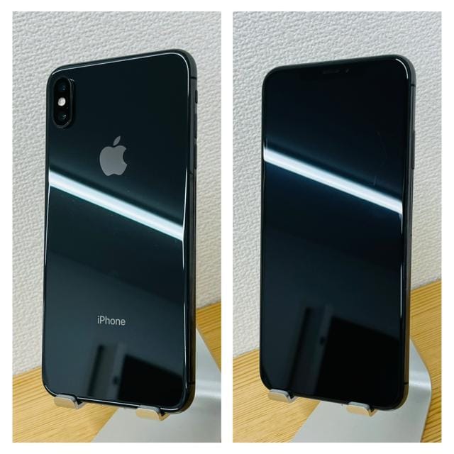 100% iPhone Xs Max 256 GB ubN@SIMt[@{  Ɠd/AV 