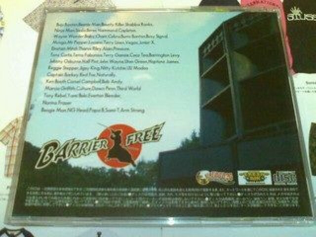 sFRESH AIR 007tBARRIER FREE oA[t[ QG reggae  ^gObY 