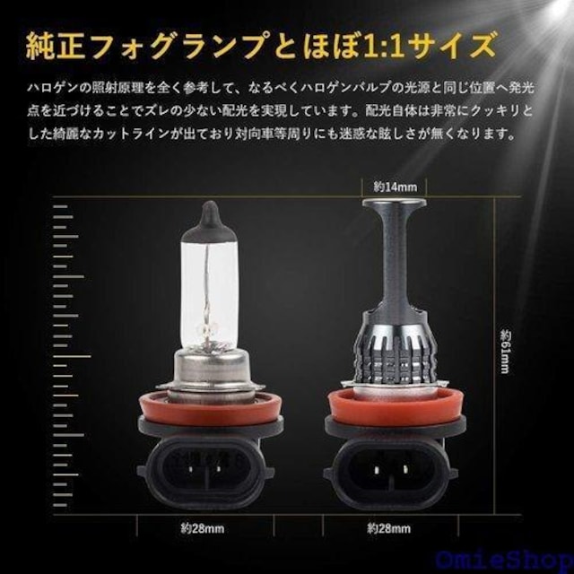 MAZERO tHOv H8 H11 H16 LE LEDCg t@X ̌^ LEDou 2 11  /oCN
