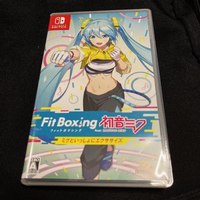 Nintendo Switch Fit Boxing feat. ~N ~NƂɃGNTTCY jeh[ XCb`   Q[{/\tg 