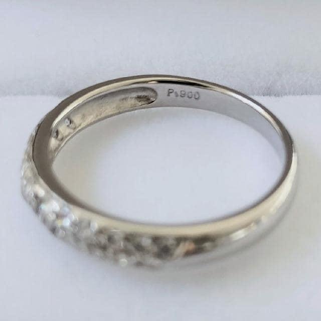 _Ch pF O Pt900 0.419ct 3.8g  ANZT[/v 