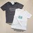 120★重ね着風半袖Tシャツ★2枚セット★新品★送料無料