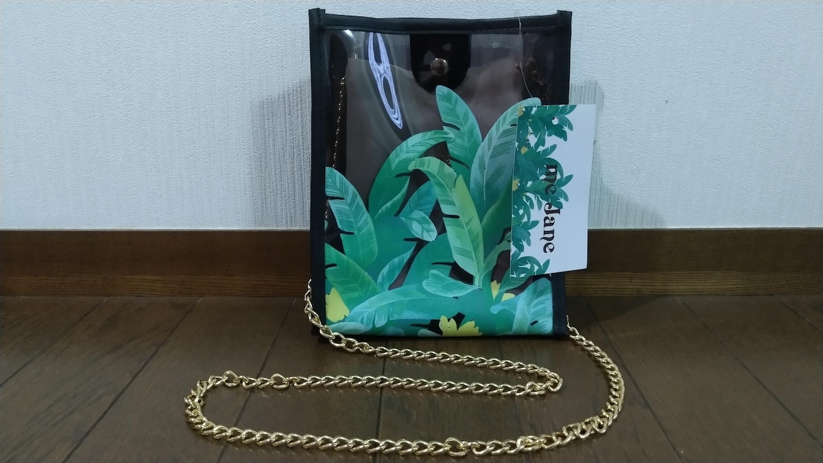 Availアベイル☆me janeミジェーン☆巾着付クリアチェーン