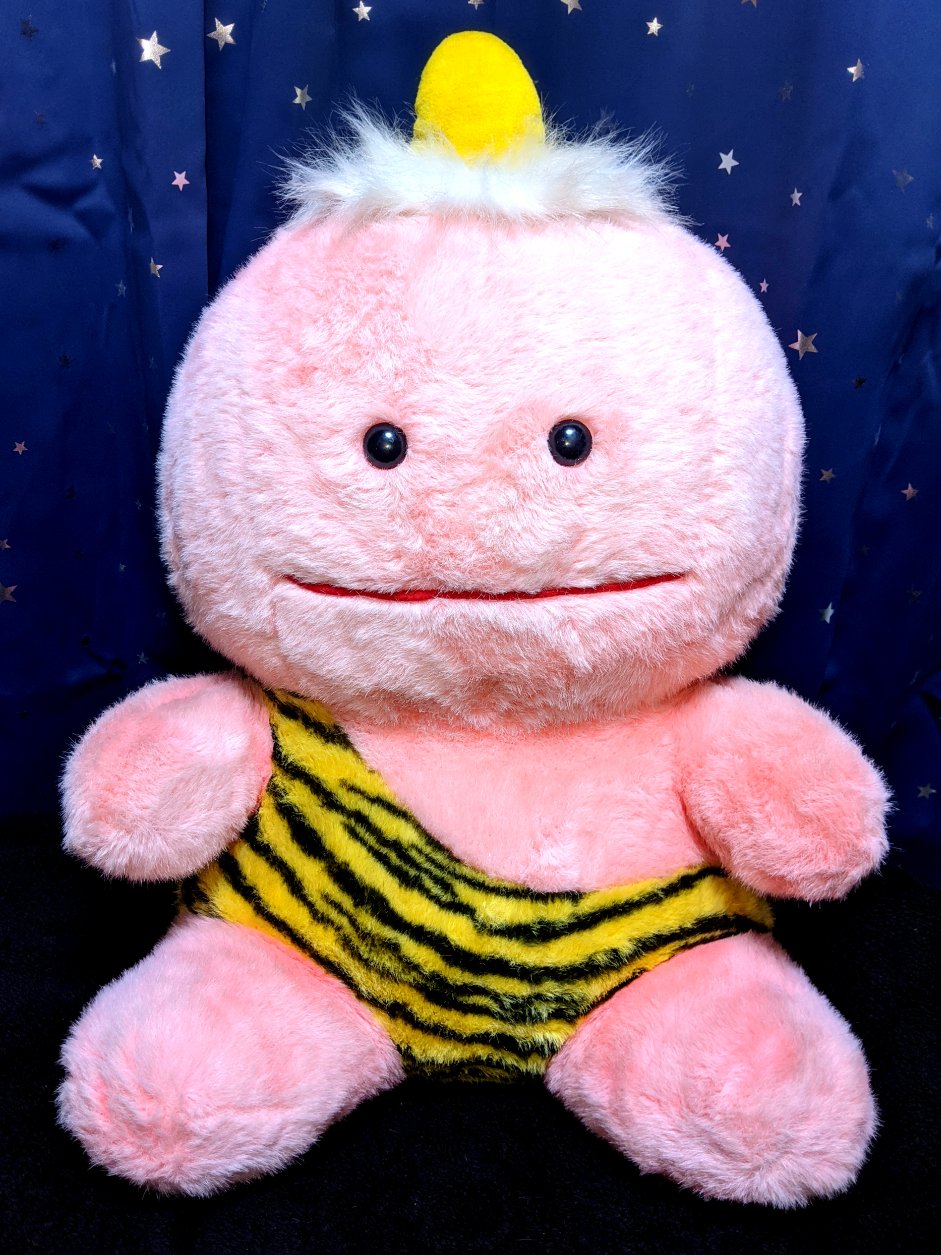 専用ページ　ピカポン　ぬいぐるみ　昭和　レトロ　イエロー 昭和～平成の大ヒットぬいぐるみ「ピカポン」リニューアルして新