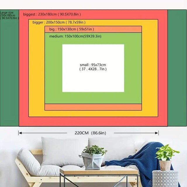 Xi790~I[Vr[`^yXg[A^yXg[ArO xbh[ItBXp̕Ǌ|@200~150cm