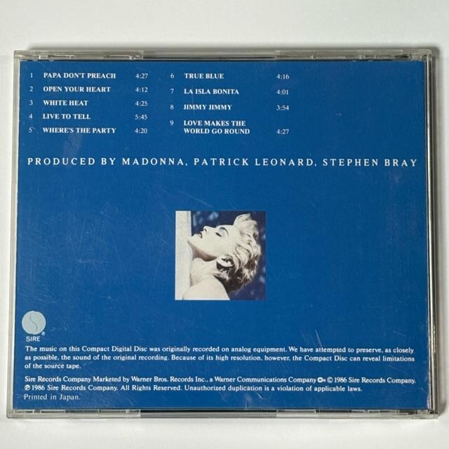 MADONNA / TRUE BLUE  CD/DVD/rfI 