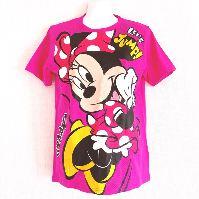 ディズニー　ミニーちゃん　Ｔシャツ DISNEYディズニーランドシーピンクミニーちゃんビッグTシャツ半