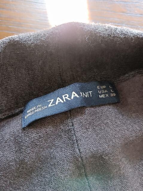 ZARA KNITViJVN[J[fBK𗧂U