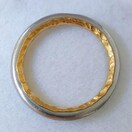 }Rxbc n} O K22YG Pt950 2.0mm 3.6g