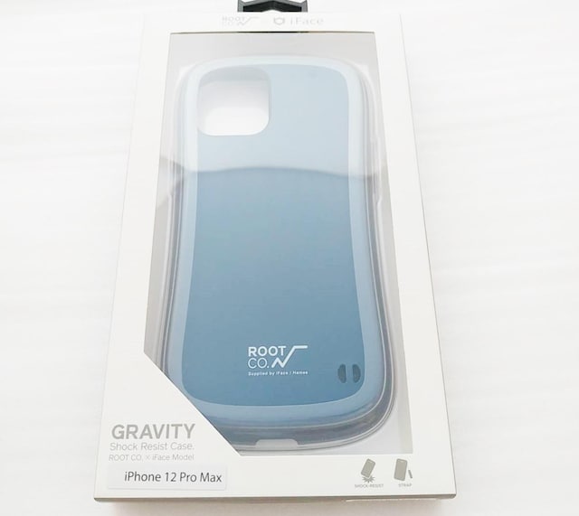 ROOT CO ~iFace Model Shock Resist Case for iPhone 12 Pro MAX lCr[   Ɠd/AV 