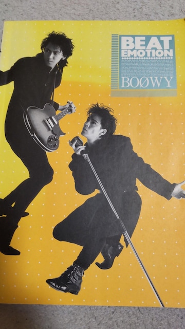 Ł@BOOWY@BEAT EMOTION@ohXRA@SCORE HOUSE   {/G 