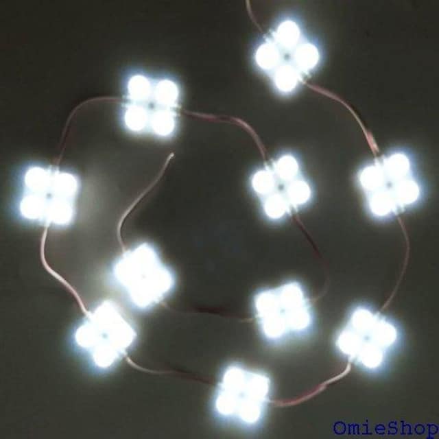 Ranzek 40LED 12V 14W LED[ zCg ͔ ȃGlM[ e[vt DIY p 115  /oCN