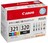 Canon CN^N BCI-321(BK/C/M/Y)+BCI-320 }`pbN
