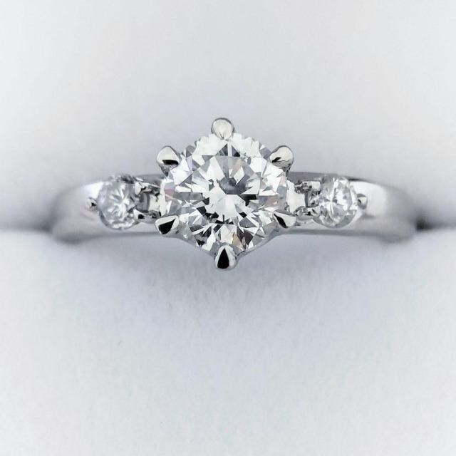 WG[}L _Ch O Pt850 0.55ct 0.14ct 3.8g  ANZT[/v 