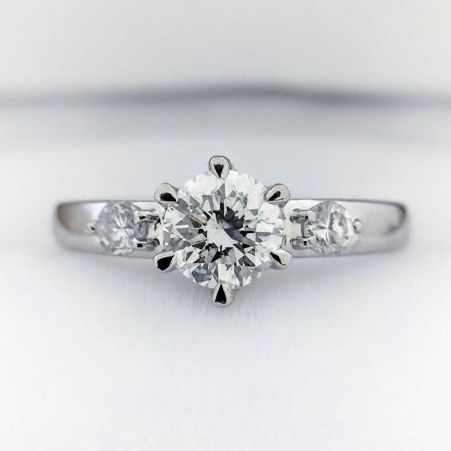 WG[}L _Ch O Pt850 0.55ct 0.14ct 3.8g  ANZT[/v 