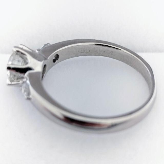 WG[}L _Ch O Pt850 0.55ct 0.14ct 3.8g  ANZT[/v 