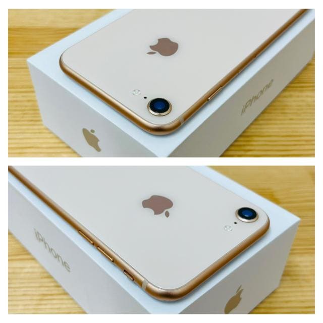 B 100% iPhone 8 64 GB SIMt[ S[h {  Ɠd/AV 