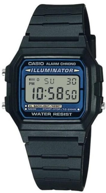 CASIO Collection STANDARD yF-105W-1AWJHz`[vJVI  uh 