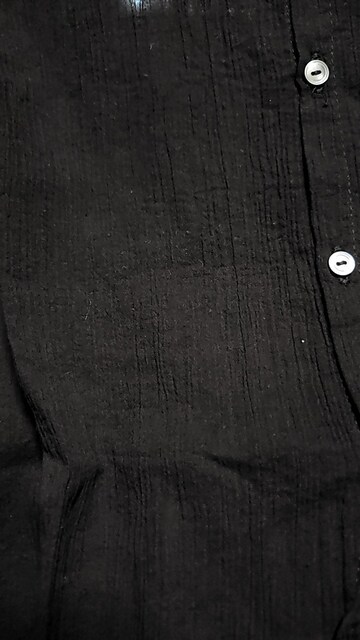 ViKMRiiP@Oversized Crepe Shirt@2BLACK