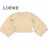 新品ロエベLOEWEコットンニットセーター ポンチョ 白 #S
