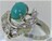 Pt900v`i OwփN\R[0.526ct _C0.08ct