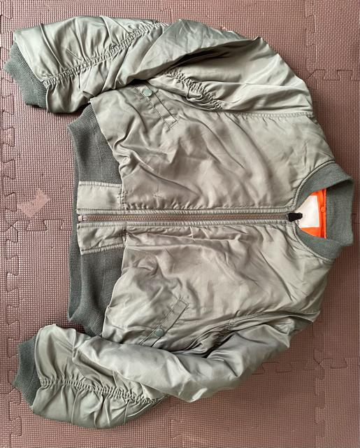 MOUSSY マウジー ファー付き ショート MA-1毛皮(タヌキ)使用