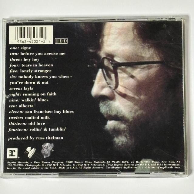 ERIC CLAPTON / UNPLUGGED  CD/DVD/rfI 