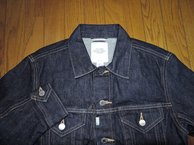 Vi THE CRIME NC~[ fj WPbg S CfBS Ԏ GW STRETCH DENIM JACKET  uh 