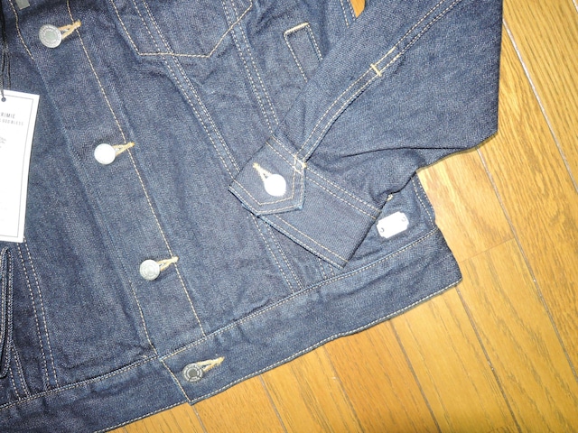 Vi THE CRIME NC~[ fj WPbg S CfBS Ԏ GW STRETCH DENIM JACKET  uh 