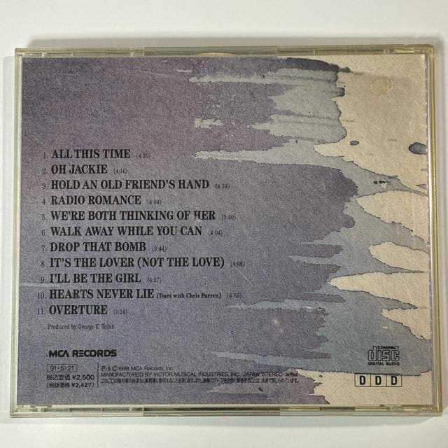 TIFFANY / Hold an Old Freind's Hand  CD/DVD/rfI 