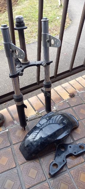 モンキー 早矢仕 ハヤシ フロントフォーク ライトステー