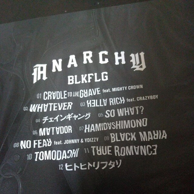 ANARCHYwBLKFLGxMIGHTY CROWN CRAZYBOY RRR  CD/DVD/rfI 