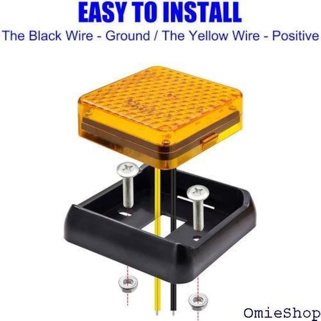 X-STYLE e[v LED 12V 24V Cg d JX^ MCg 2Zbg Ao[ 570  /oCN