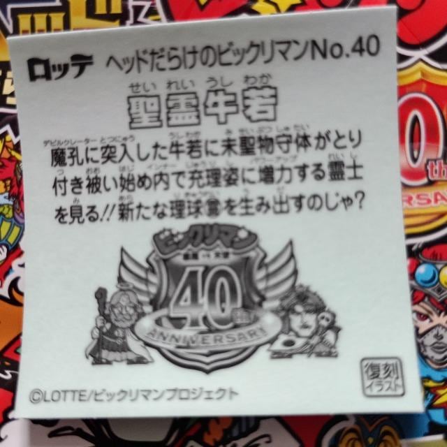 LOTTE  40th ANBIVERSARY  wbh炯̃rbN}`R  싍  No.40  zr[ 