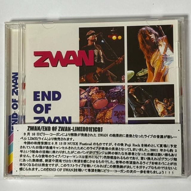 ZWAN / END OF ZWAN   CD/DVD/rfI 