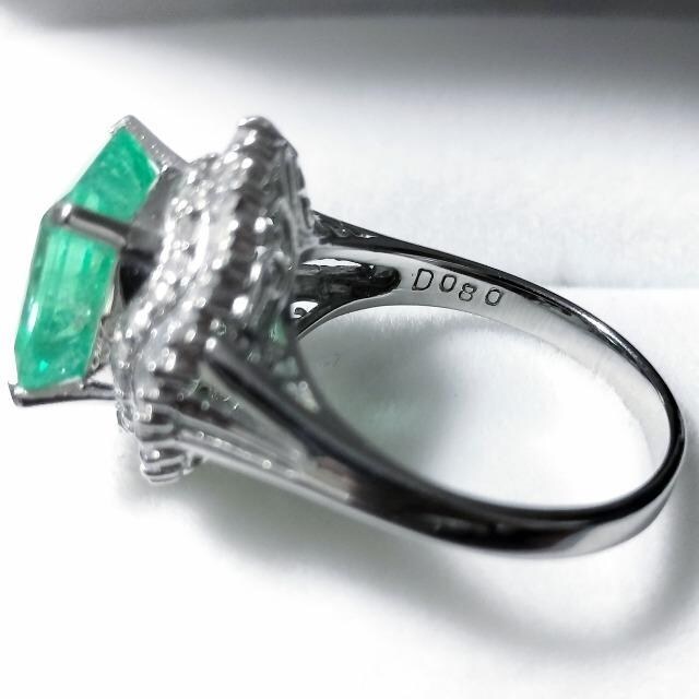 _Ch~Gh O Pt900 3.87ct 0.80ct 7.1g  ANZT[/v 