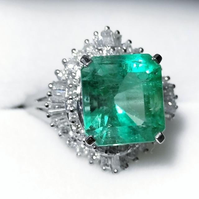 _Ch~Gh O Pt900 3.87ct 0.80ct 7.1g  ANZT[/v 
