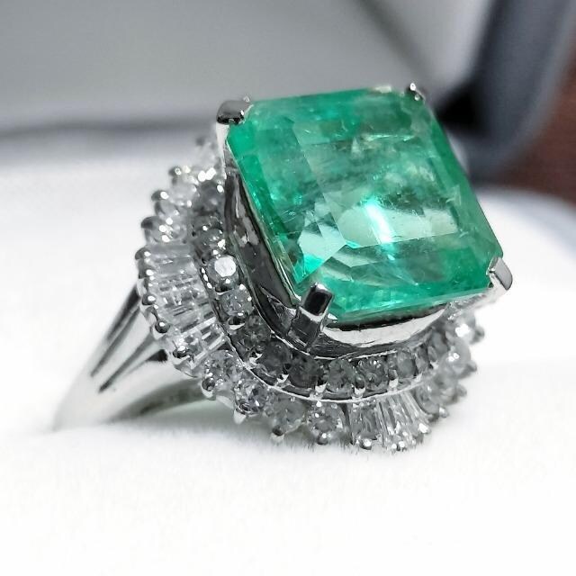 _Ch~Gh O Pt900 3.87ct 0.80ct 7.1g  ANZT[/v 