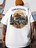 爆ヤス価格1090円★メンズ 半袖Tシャツ アドベンチャーグラフィックプリント USAサイズM(日本サイズXL相当)ホワイト