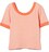 レディース パネル リブ ショートスリーブ Tシャツ