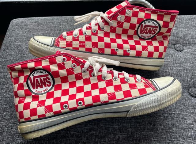 fbhXgbN 90's  VANS OFF THE WALL `FbJ[  I[X^[ 28.5cm / re[W 