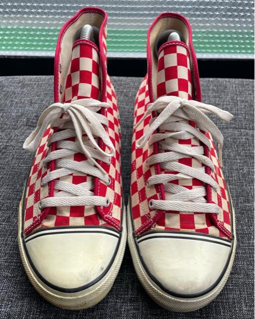fbhXgbN 90's  VANS OFF THE WALL `FbJ[  I[X^[ 28.5cm / re[W