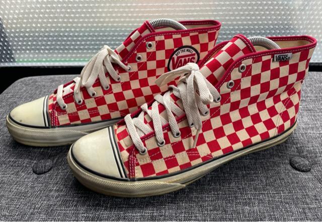 fbhXgbN 90's  VANS OFF THE WALL `FbJ[  I[X^[ 28.5cm / re[W