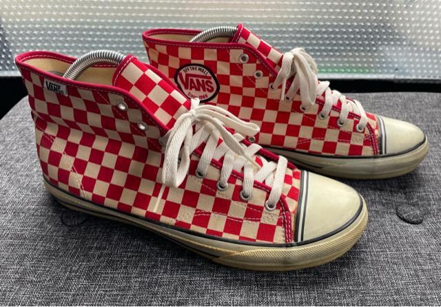 fbhXgbN 90's  VANS OFF THE WALL `FbJ[  I[X^[ 28.5cm / re[W