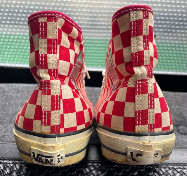 fbhXgbN 90's  VANS OFF THE WALL `FbJ[  I[X^[ 28.5cm / re[W